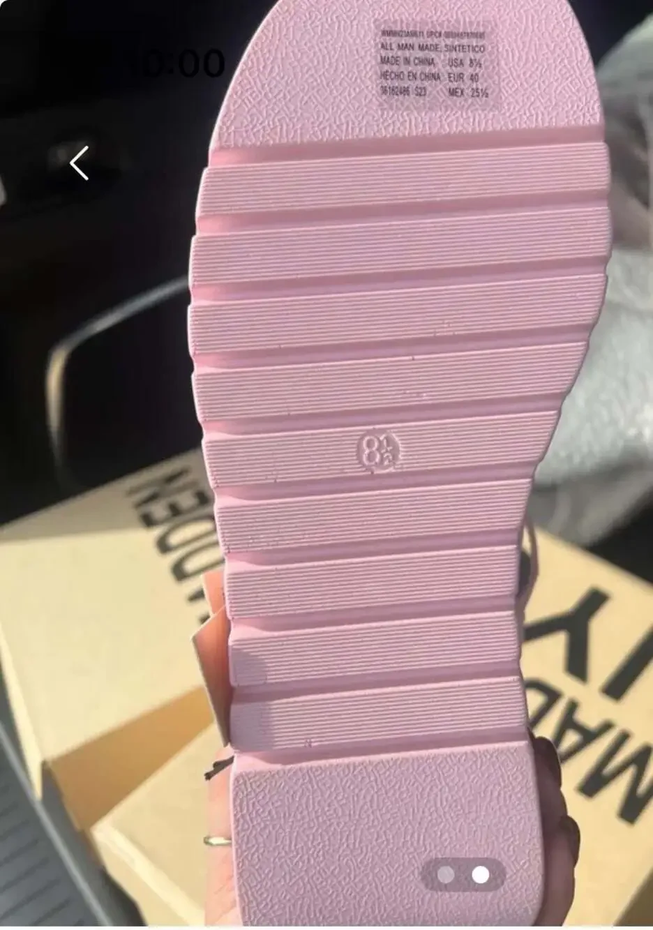 Madden Girl Vaultt Wedge Sandals in Pink - Picture 2 of 2